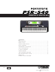 Yamaha PORTATONE PSR-540 Service Manual