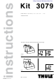Thule 3079 Instructions Manual