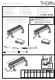 Thorn SATIN 2 MWA L330 Installation Instructions Manual