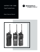 Motorola ASTRO XTS 3000 Service Manual