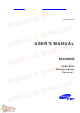 Samsung S3C2500B User Manual