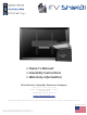 Protective Enclosures Company TV Shield Pro 2015 Owner's Manual