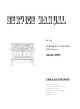 Vermont Castings 2550 Service Manual