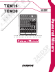 Samson txm16 Owner's Manual