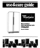 Whirlpool ED26MK Use & Care Manual