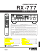 Yamaha RX-777 Service Manual