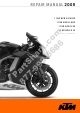 KTM 1190 RC8 R EU/UK 2009 Repair Manual