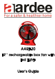 Aardee AARF-30 User Manual