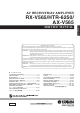 Yamaha RX-V565 Service Manual
