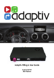 Adaptiv AUDI A3 MIB PLATFORM Fitting & User Instructions
