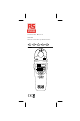RS ICM A9 Instruction Manual