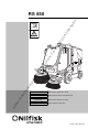 Nilfisk-Advance RS 850 Instructions For Use Manual
