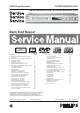 Philips DVDR3305/02 Service Manual