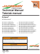 Jacobsen Eclipse 126 Technical Manual