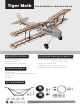 4-Max Models Tiger Moth Installation Instructions Manual