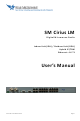 Star Microwave SM Cirius LM User Manual