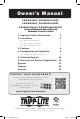 Tripp Lite PDUMH20AT Owner's Manual