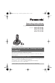 Panasonic KX-TG1221 Operating Instructions Manual