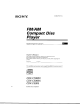 Sony CDX-C7000X Operating Instructions Manual
