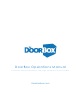 DoorBox Small 2015 Operation Manuals