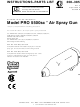 Graco PRO 5500sc Instruction Manual