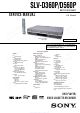 Sony RMT-V501F Service Manual