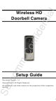 Sercomm DBC831 Setup Manual