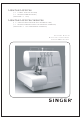 Singer 14SH744 Instruction Manual