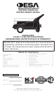 ESA 125T Owner's Manual