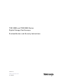 Tektronix TDS1001B Security Instructions