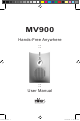 MVOX electronics MV900 User Manual