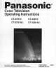 Panasonic ceCT-27D10 Operating	 Instruction