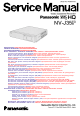 Panasonic NV-J35 Service Manual