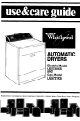 Whirlpool LE5720XS Use & Care Manual