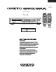 Onkyo DV-L5 Service Manual