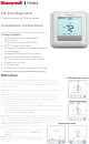Honeywell T6 Pro Hydronic Installation Instructions Manual