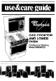Whirlpool SM958PES Use And Care Manual