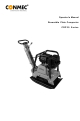 Conmec CRP30-1 Operator's Manual
