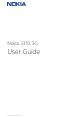 Nokia 3310 User Manual