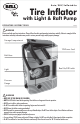 Bell 80137-8 Operating Instructions