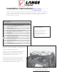 Lange Hoist-a-Top 2-Door JK Installation Instructions Manual