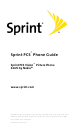 Nokia Sprint PCS Manual