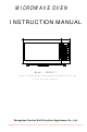 Zhongshan Donlin Weili Electrical Appliances Co. XB2831T Instruction Manual
