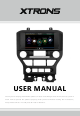 Xtrons PF81MSF User Manual
