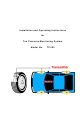 Moniletron Electronic TPV03 Installation And Operating Instructions Manual