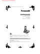 Panasonic KX-TG8231 Operating Instructions Manual