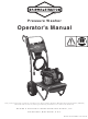 Briggs & Stratton 853212 Operator's Manual
