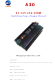 Chargery Power A30 Manual