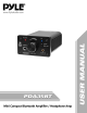 Pyle PDA35BT User Manual