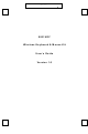 Behavior Tech Computer KB9001URF User Manual